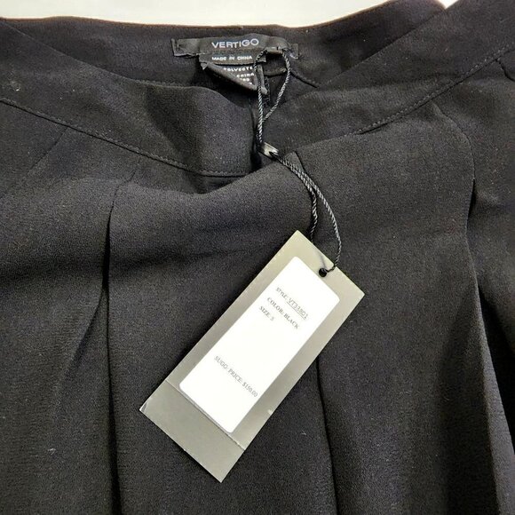 Vertigo Drop Crotch Black Harem Pants S - Picture 9 of 10